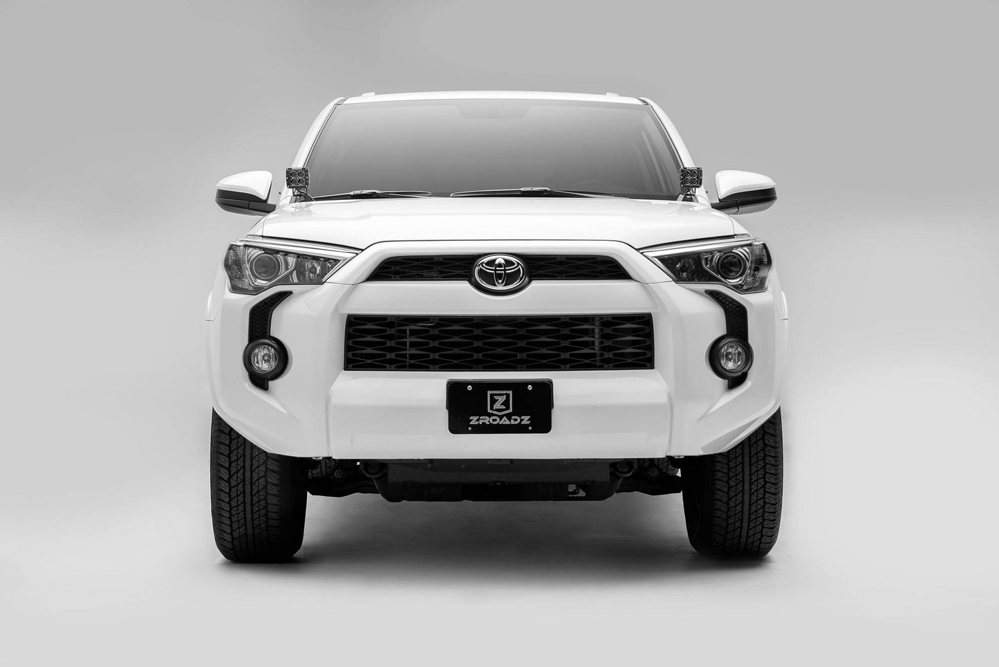 ZROADZ Z369491 Black Mild Steel Hood Hinge LED Bracket Fits 2014-2020 Toyota 4Runner