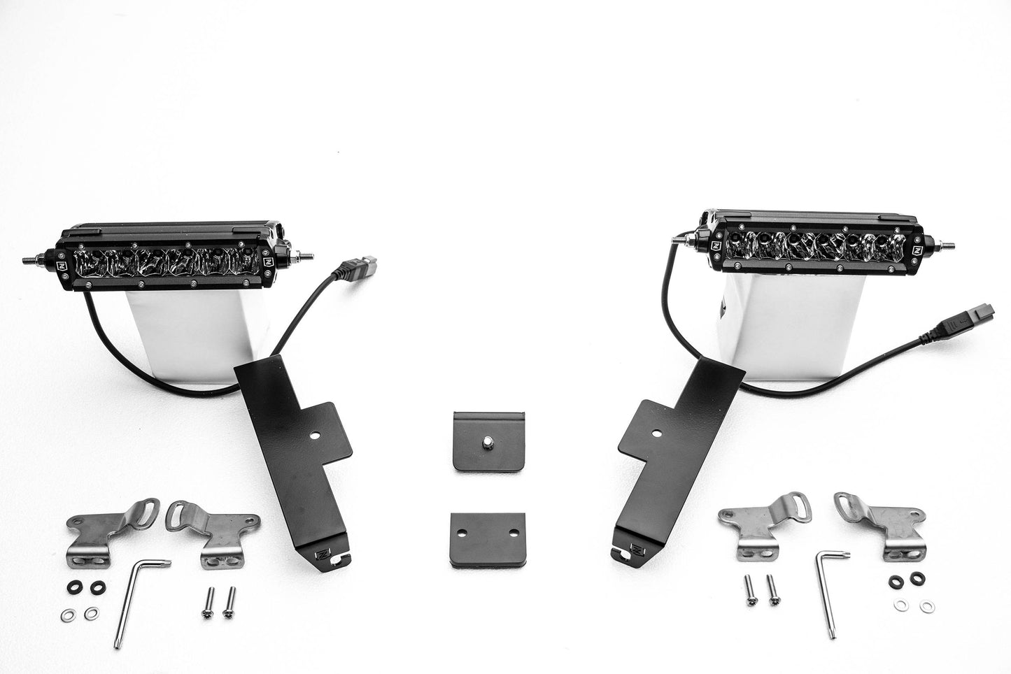 ZROADZ Z310006-KIT Black Mild Steel Panel Clamp LED Kit