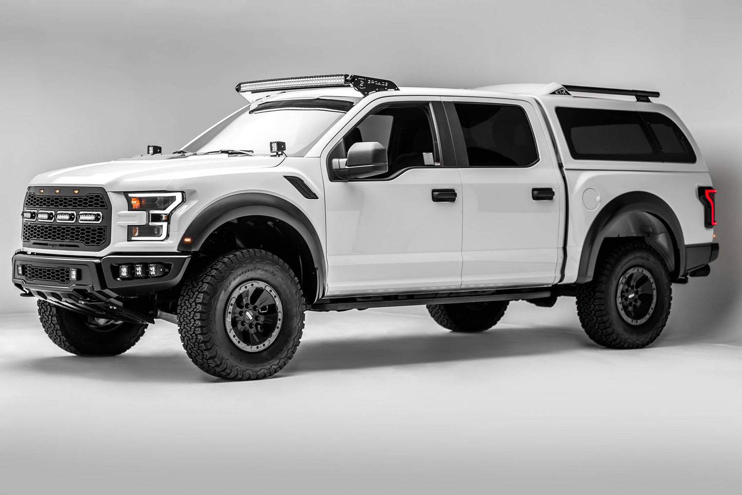ZROADZ Z335662-KIT-C Black Mild Steel Front Roof LED Kit Fits 2015-2023 Ford F-150