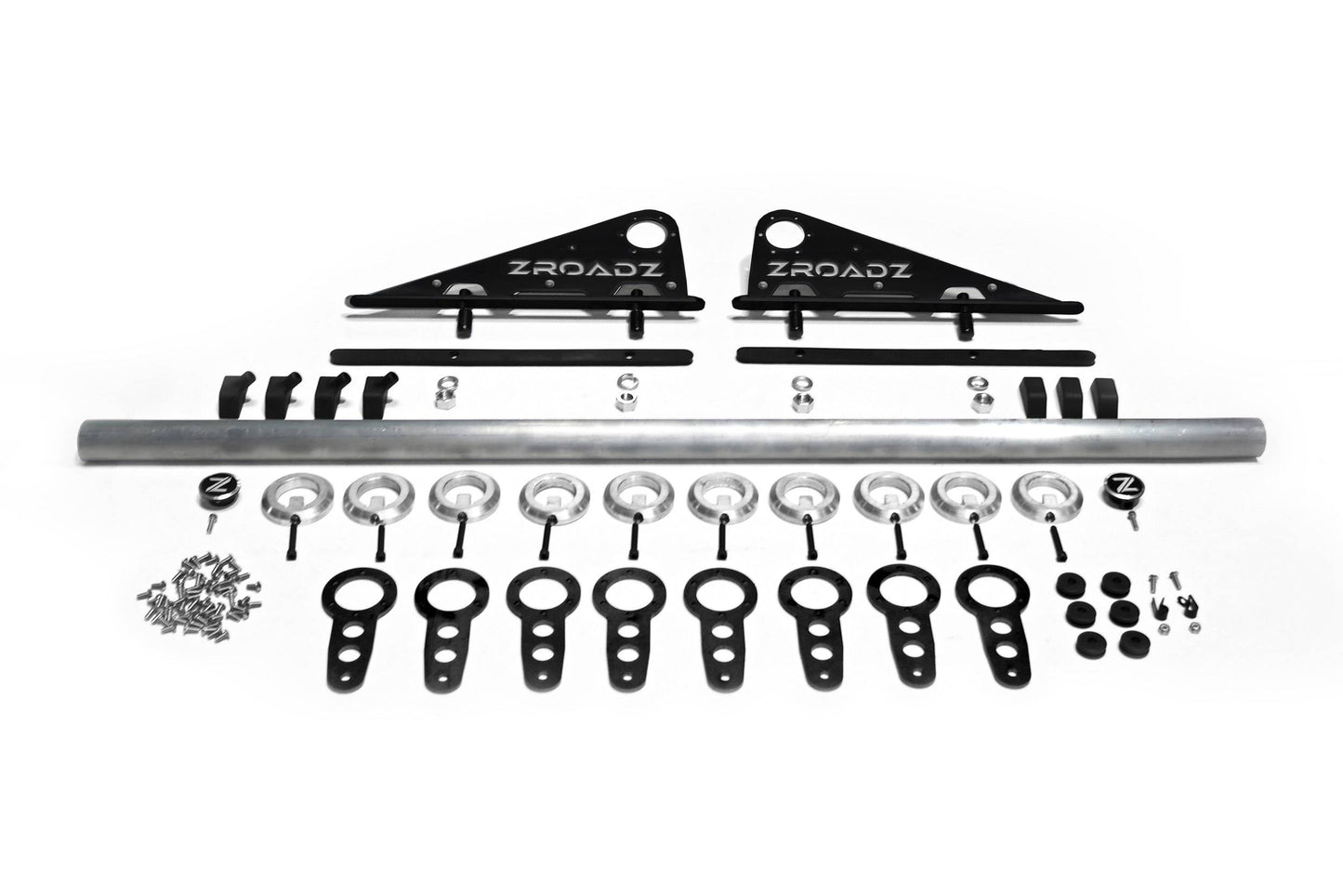 ZROADZ Z350040 Black Mild Steel Aluminum Modular Rack LED Bracket Fits 2015-2020 Chevrolet Colorado