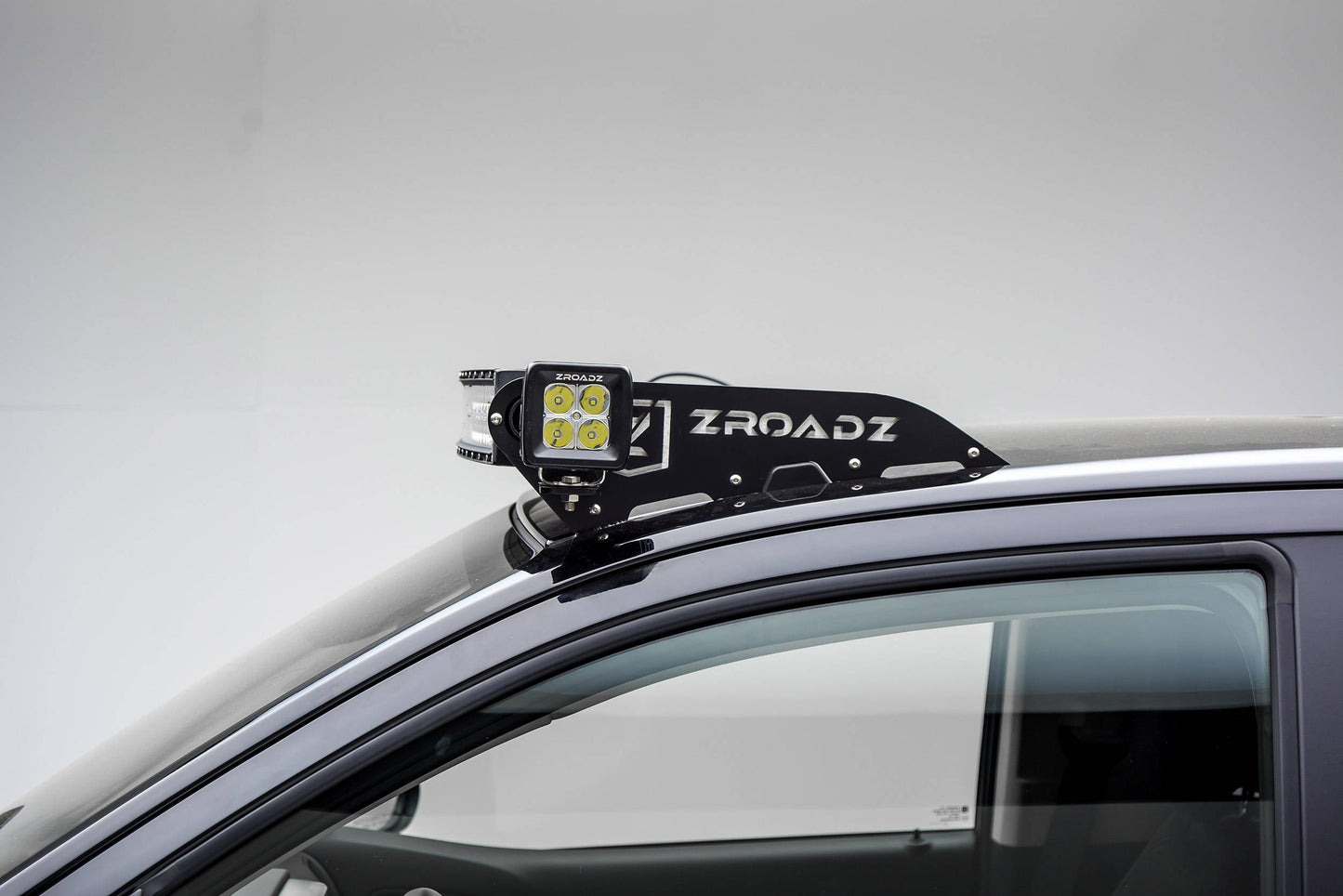 ZROADZ Z330001 Black Mild Steel Front Roof LED Bracket Fits