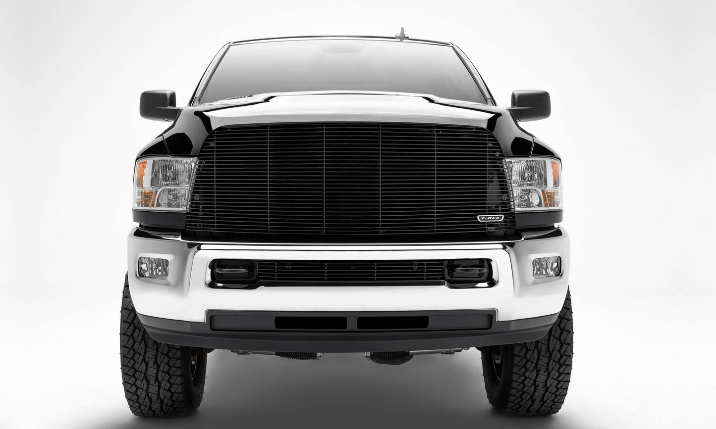 T-REX Grilles 20452B Black Aluminum Horizontal Grille Fits 2013-2018 Ram 2500 3500