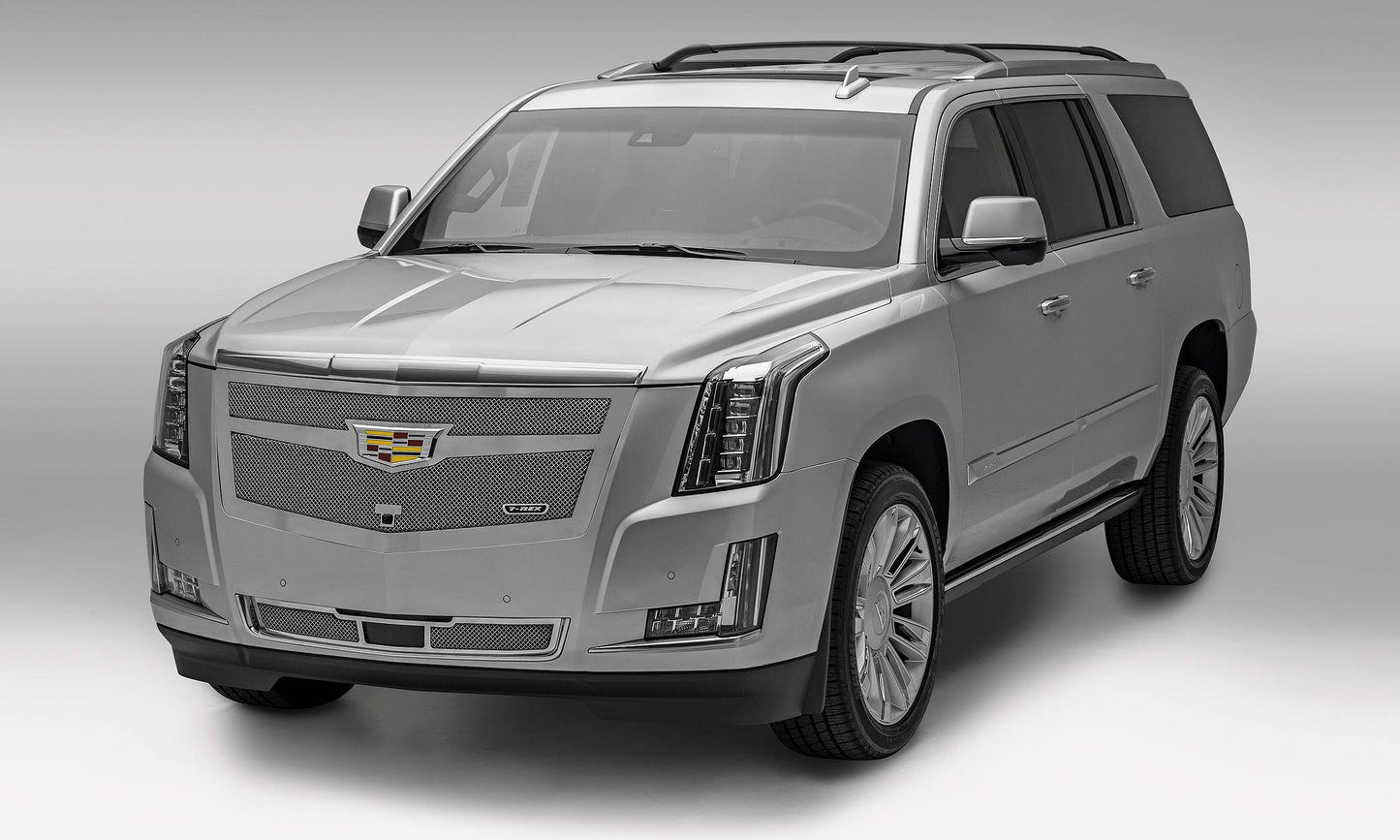 T-REX Grilles 56181 Chrome Stainless Steel Small Mesh Grille Fits 2015i-2020 Cadillac Escalade Escalade EXT Escalade ESV