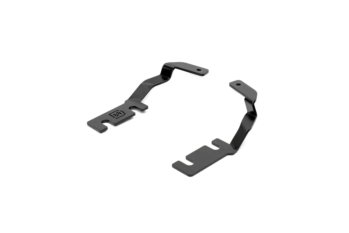 ZROADZ Z365821 Black Mild Steel Hood Hinge LED Bracket Fits 2019-2023 Ford Ranger
