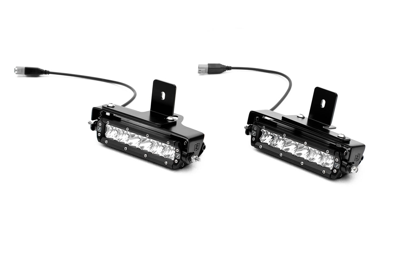 ZROADZ Z385881-KIT Black Mild Steel Rear Bumper LED Kit Fits 2019-2023 Ford Ranger