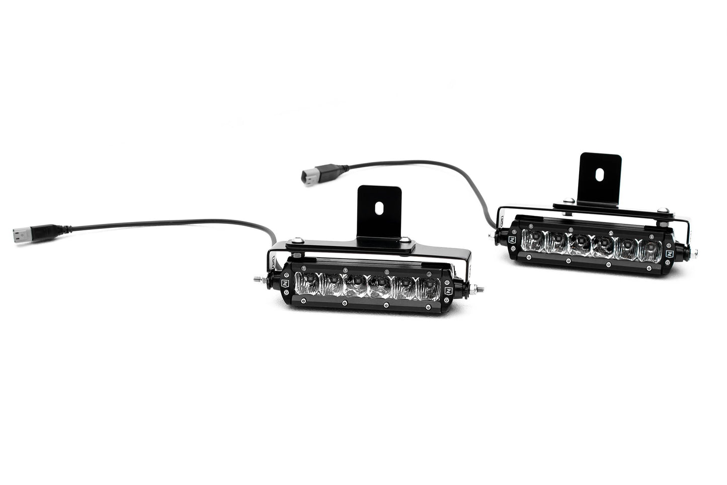 ZROADZ Z385881-KIT Black Mild Steel Rear Bumper LED Kit Fits 2019-2023 Ford Ranger