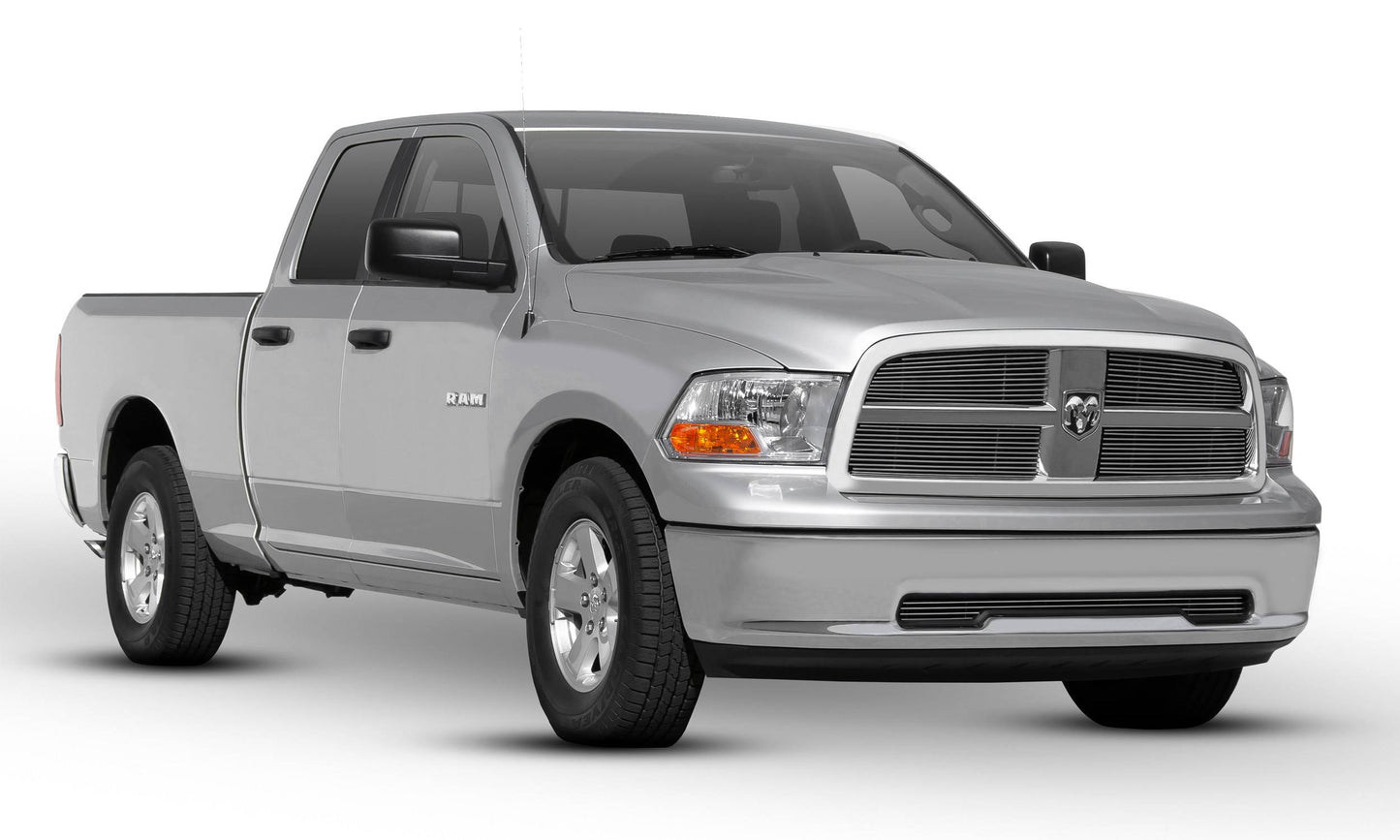 T-REX Grilles 21456 Polished Aluminum Horizontal Grille Fits 2009-2012 Ram 1500