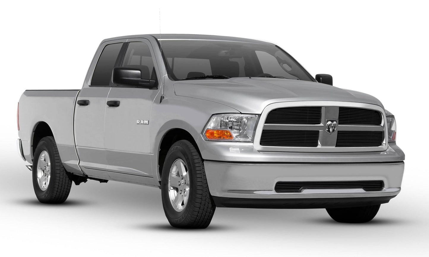 T-REX Grilles 21456B Black Aluminum Horizontal Grille Fits 2009-2012 Ram 1500