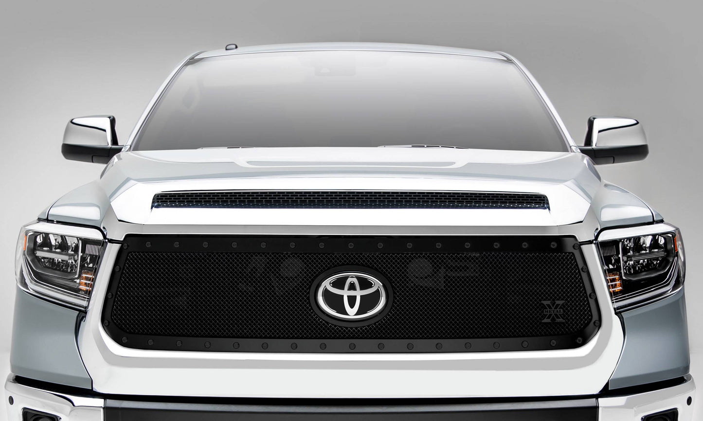 T-REX Grilles 6719661-BR Black Mild Steel Small Mesh Grille Fits 2018-2021 Toyota Tundra