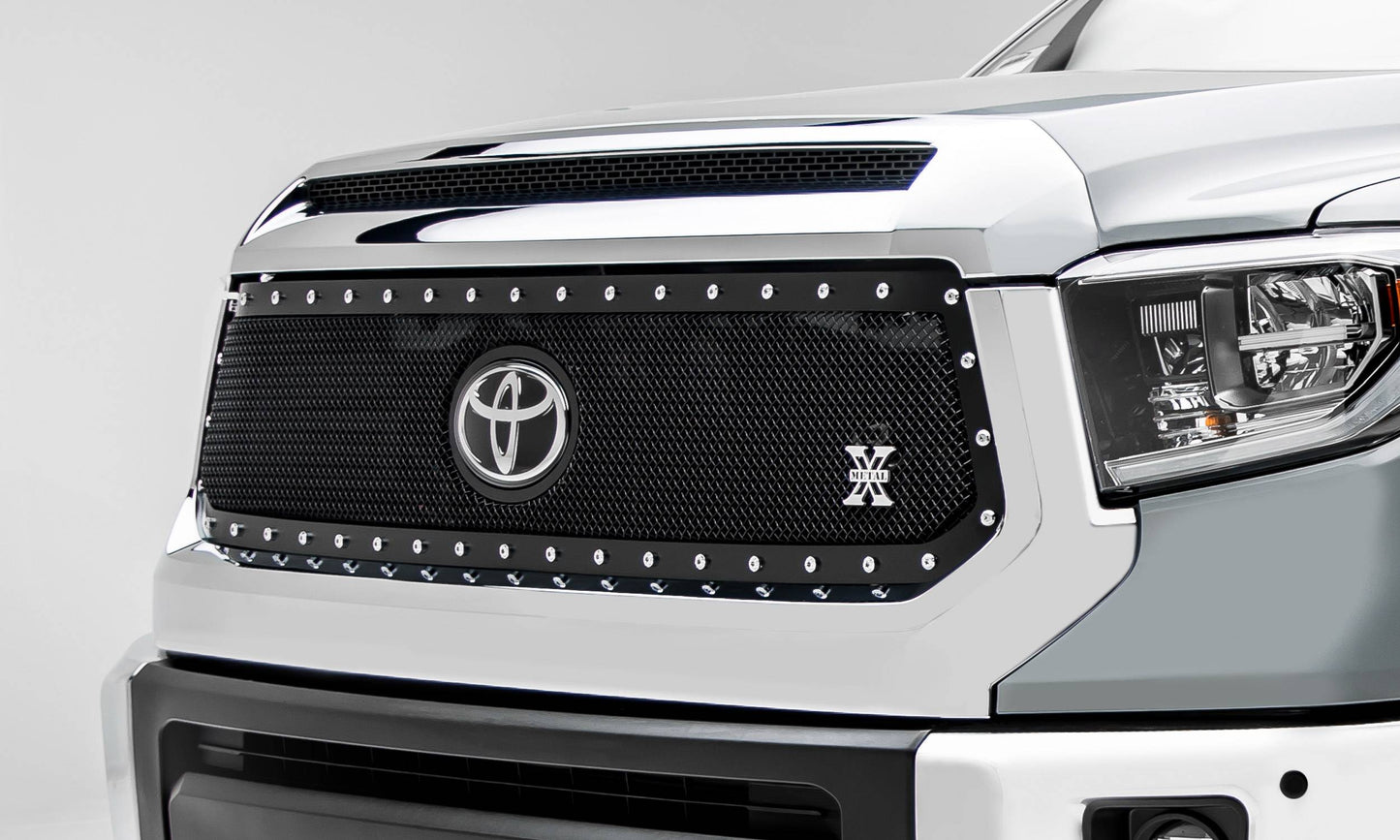 T-REX Grilles 6719661 Black Mild Steel Small Mesh Grille Fits 2018-2021 Toyota Tundra
