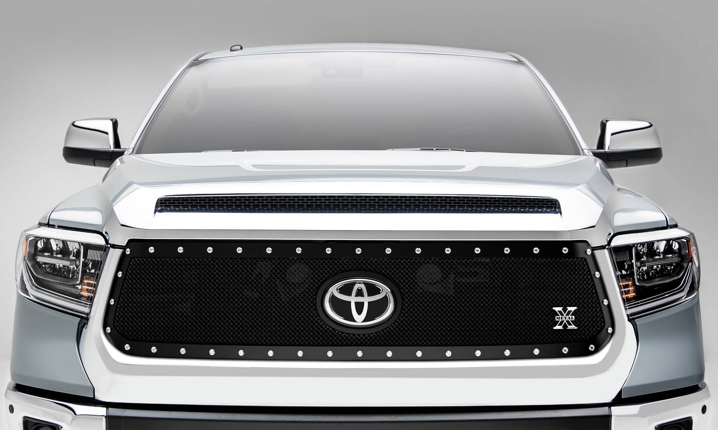 T-REX Grilles 6719661 Black Mild Steel Small Mesh Grille Fits 2018-2021 Toyota Tundra