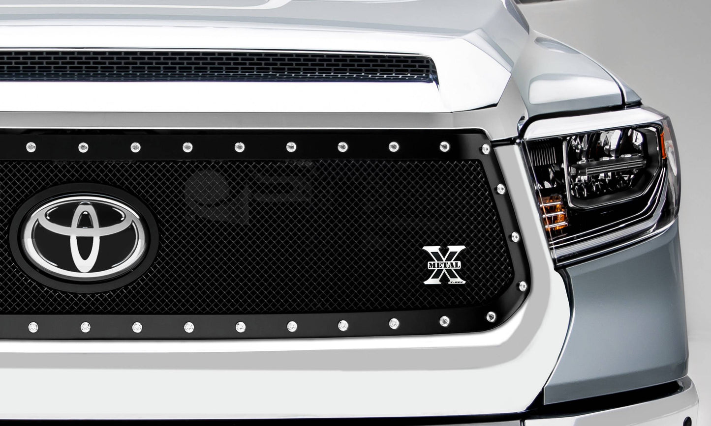 T-REX Grilles 6719661 Black Mild Steel Small Mesh Grille Fits 2018-2021 Toyota Tundra