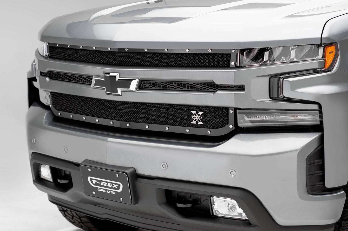 T-REX Grilles 6710011 Brushed Mild Steel Badge Logo