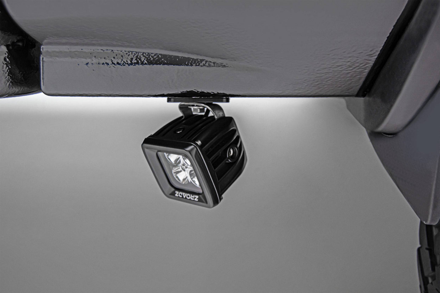 ZROADZ Z390001 Black Mild Steel Panel Clamp LED Bracket Fits 2015-2020 Chevrolet Colorado