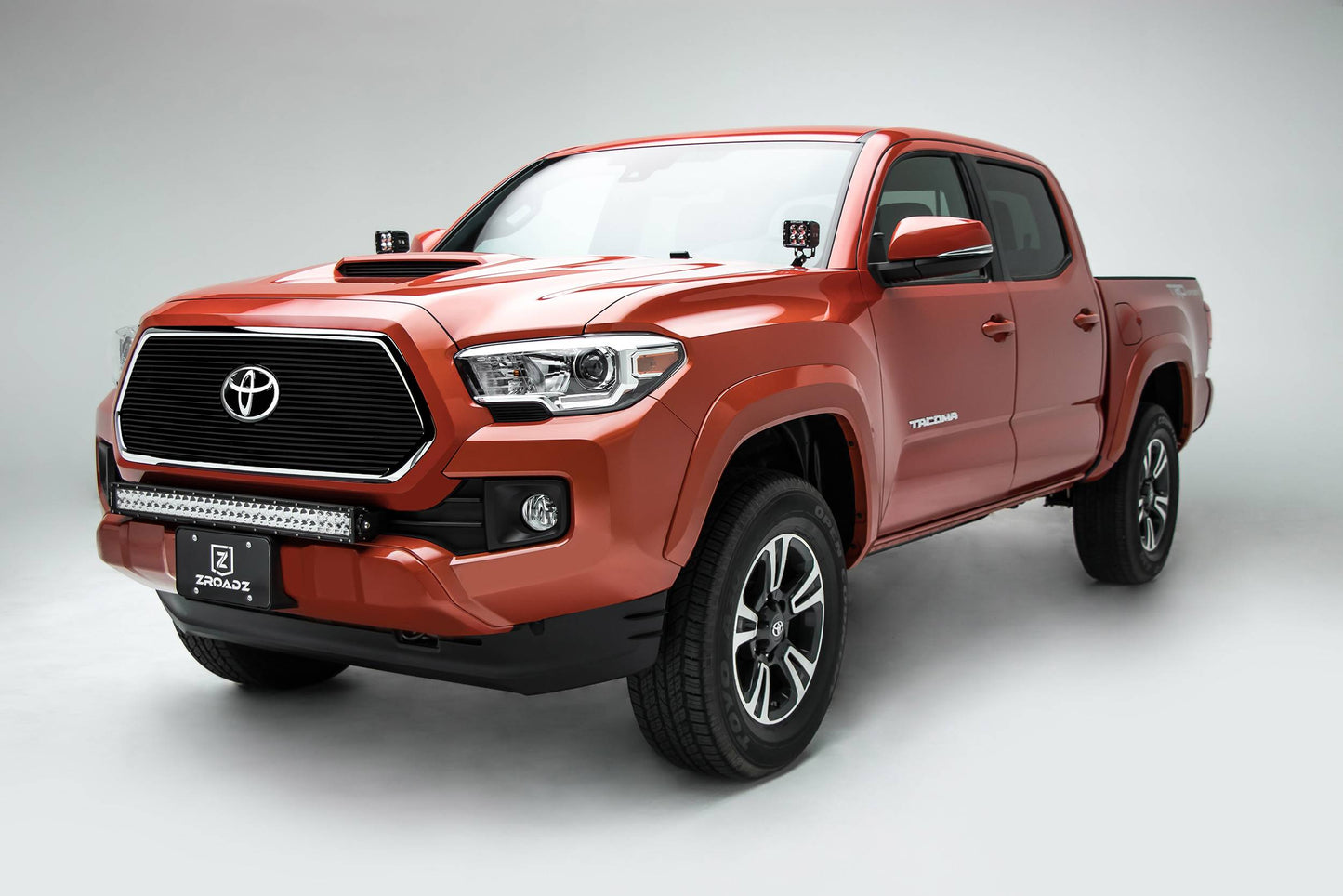 T-REX Grilles 20950B Black Aluminum Horizontal Grille Fits 2018-2023 Toyota Tacoma