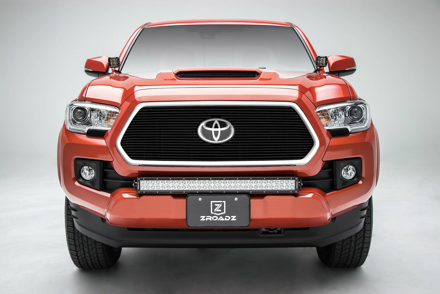 T-REX Grilles 20950B Black Aluminum Horizontal Grille Fits 2018-2023 Toyota Tacoma