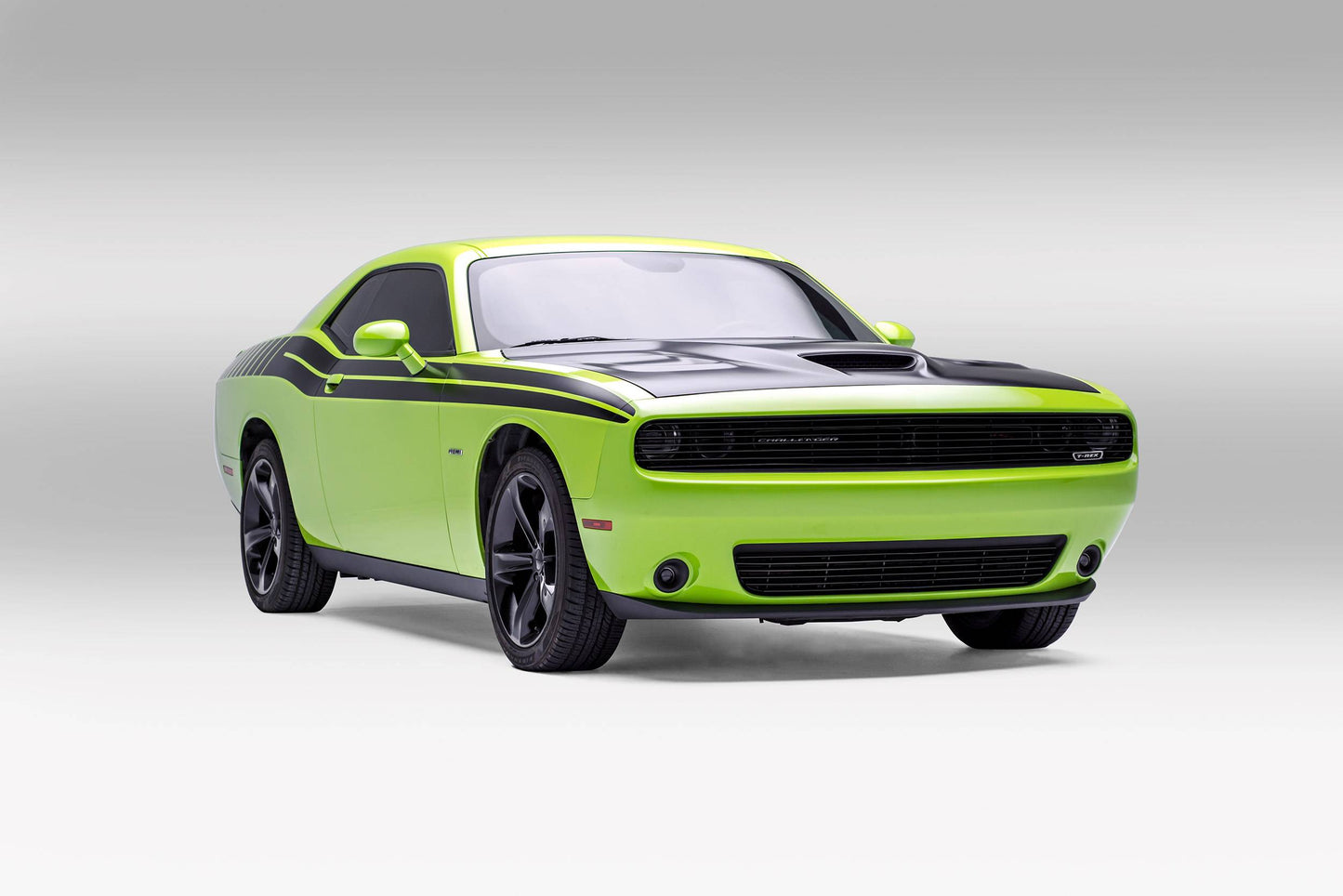 T-REX Grilles 6214191 Black Aluminum Horizontal Phantom Grille Fits 2015-2023 Dodge Challenger