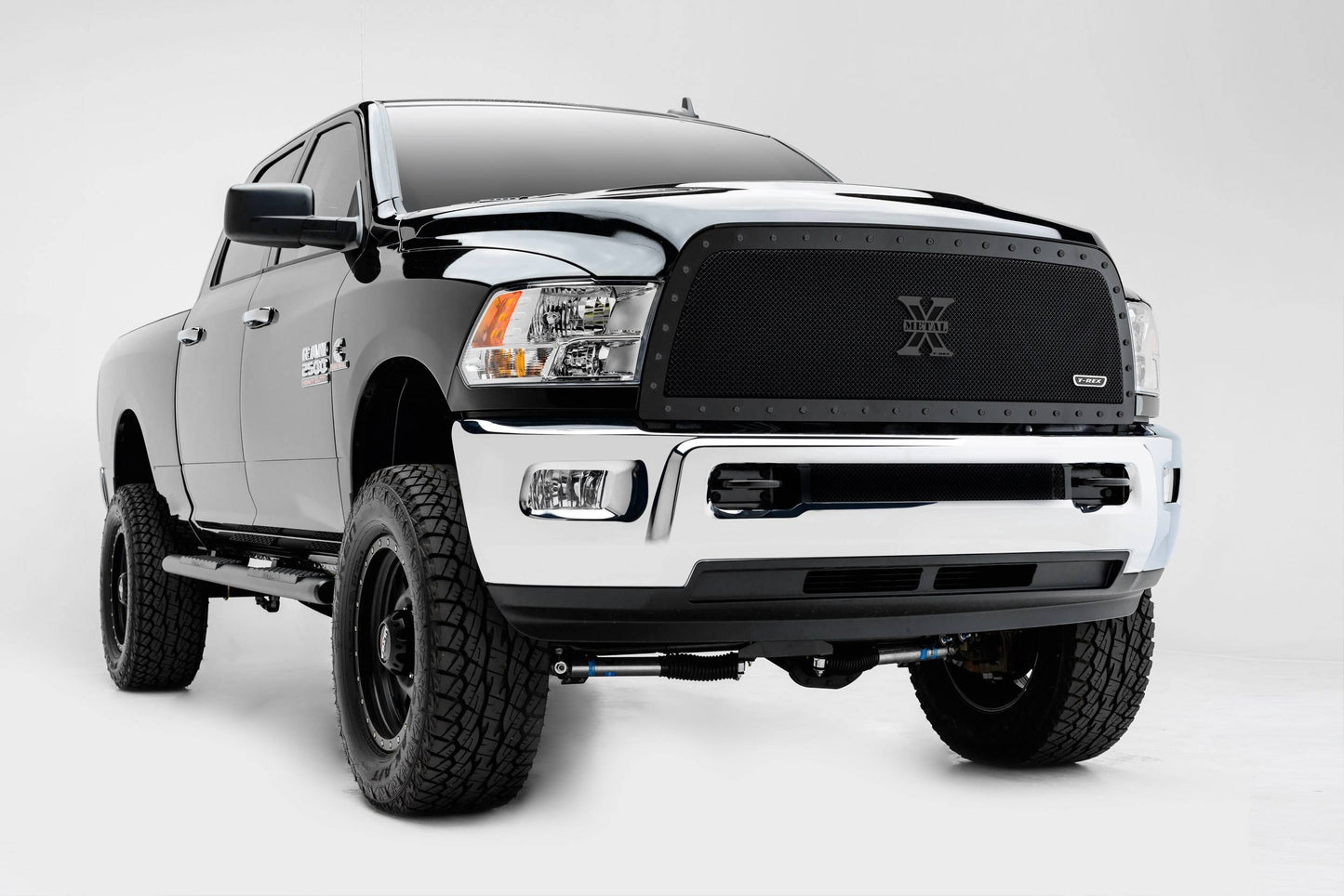 T-REX Grilles 6714521-BR Black Mild Steel Small Mesh Grille Fits 2013-2018 Ram 2500 3500