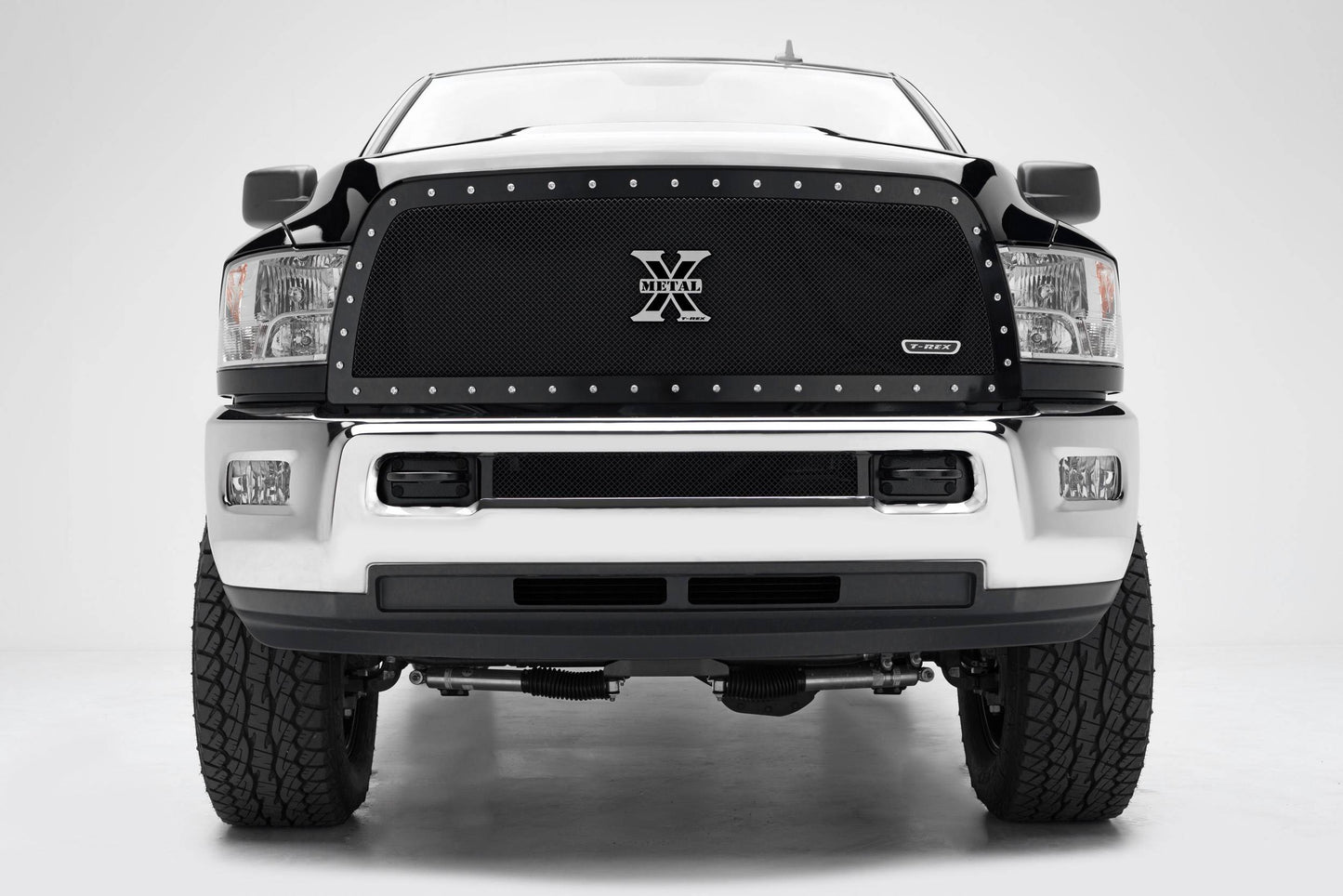 T-REX Grilles 6714521 Black Mild Steel Small Mesh Grille Fits 2013-2018 Ram 2500 3500