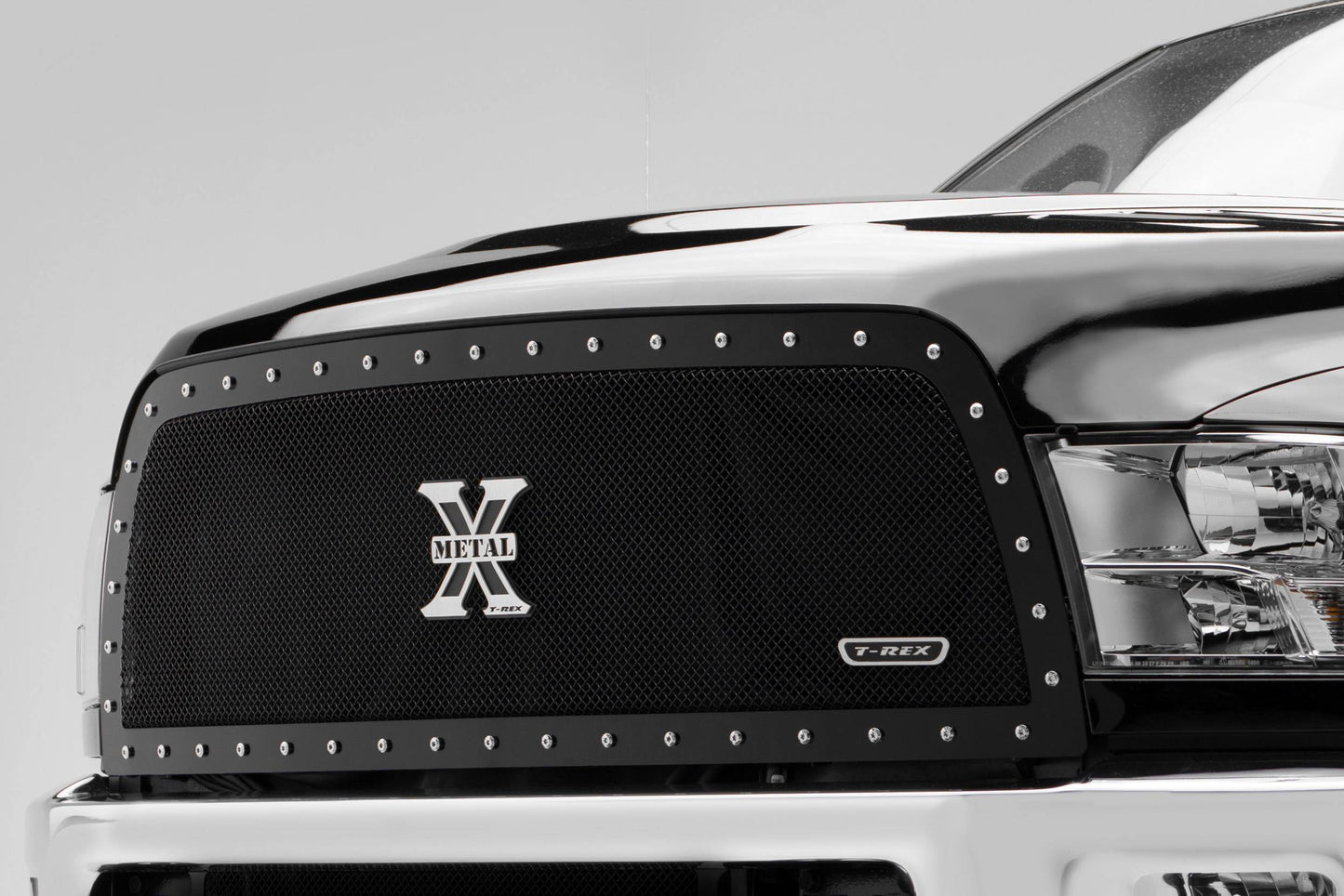 T-REX Grilles 6714521 Black Mild Steel Small Mesh Grille Fits 2013-2018 Ram 2500 3500