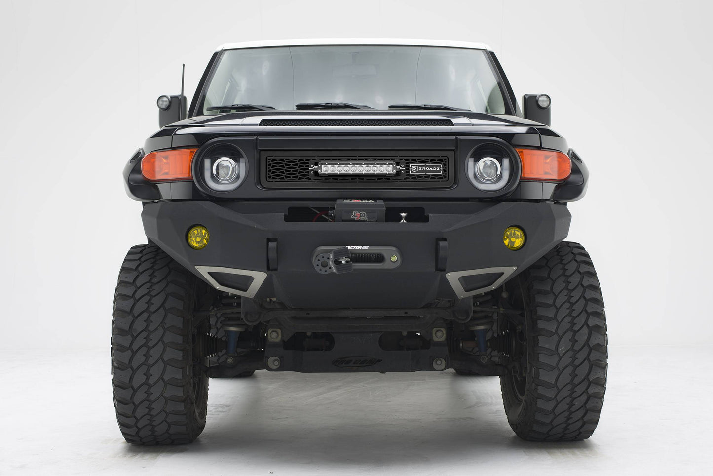 ZROADZ Z319321 Black Mild Steel Main Grille Fits 2007-2014 Toyota FJ Cruiser