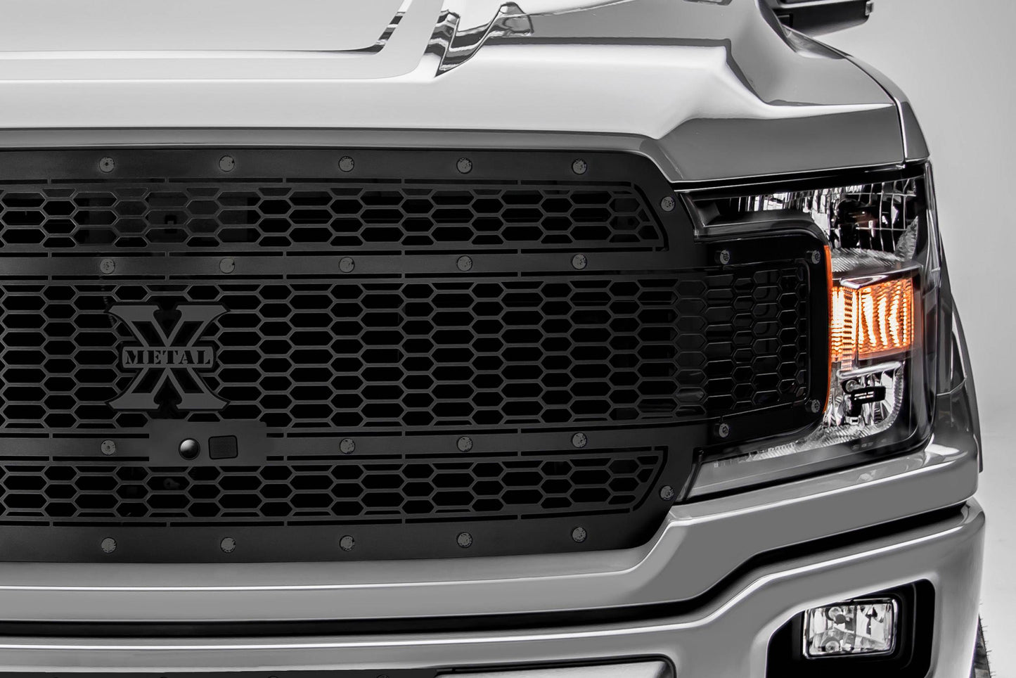 T-REX Grilles 7715891-BR Black Mild Steel Laser Cut Pattern Grille Fits 2018-2020 Ford F-150