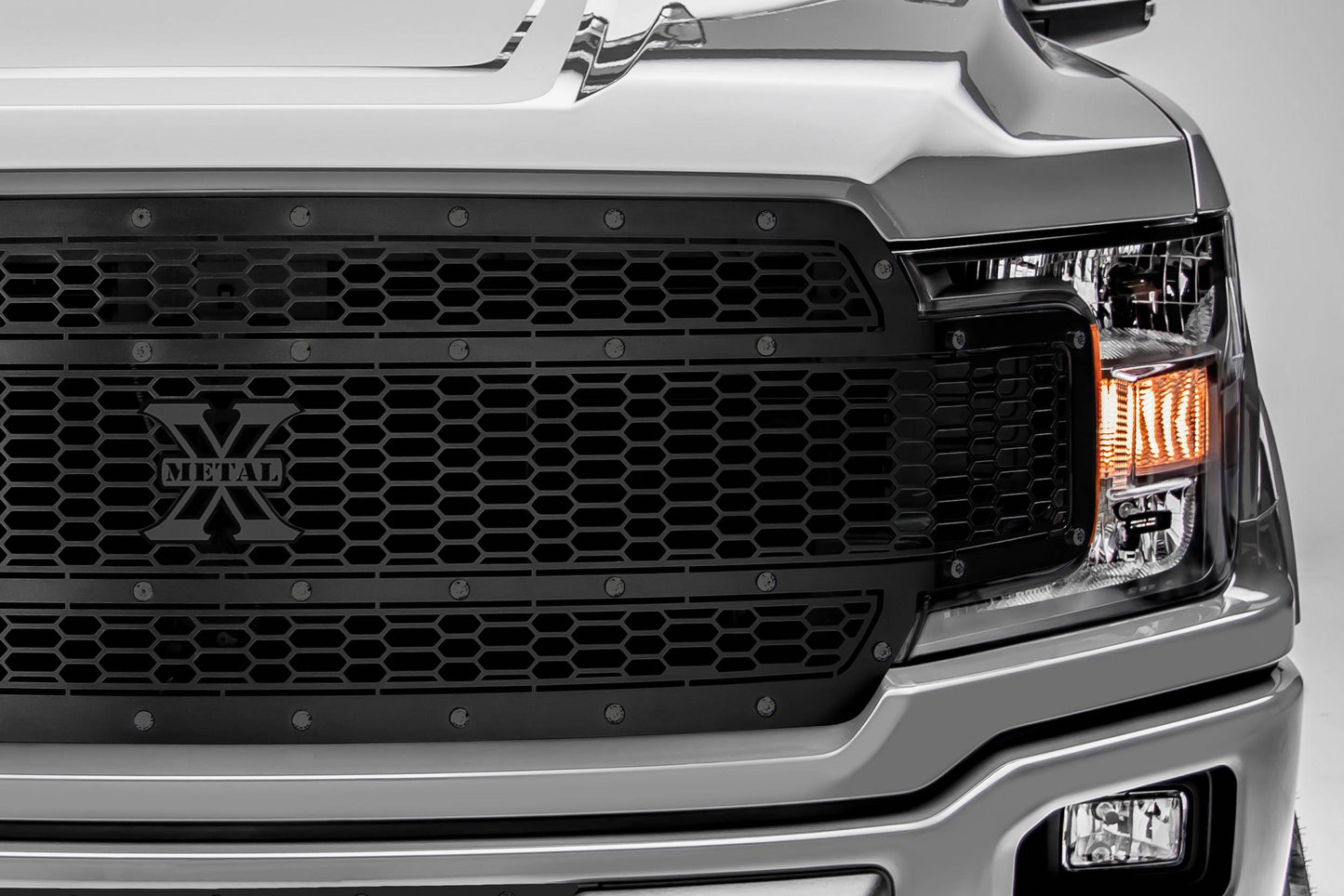 T-REX Grilles 7715841-BR Black Mild Steel Laser Cut Pattern Grille Fits 2018-2020 Ford F-150