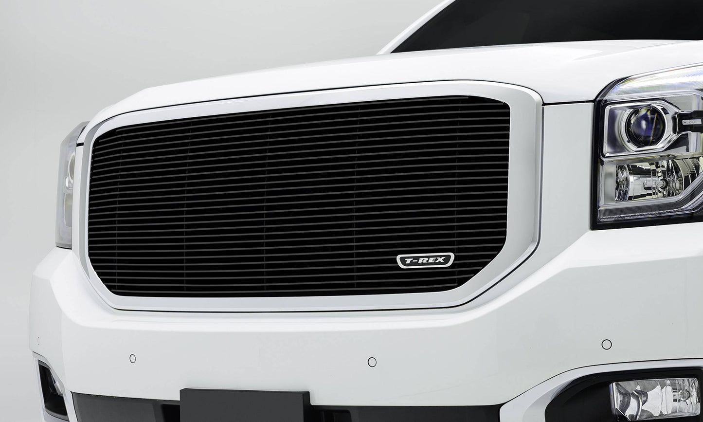 T-REX Grilles 20169B Black Aluminum Horizontal Grille Fits 2015-2020 GMC Yukon Yukon XL