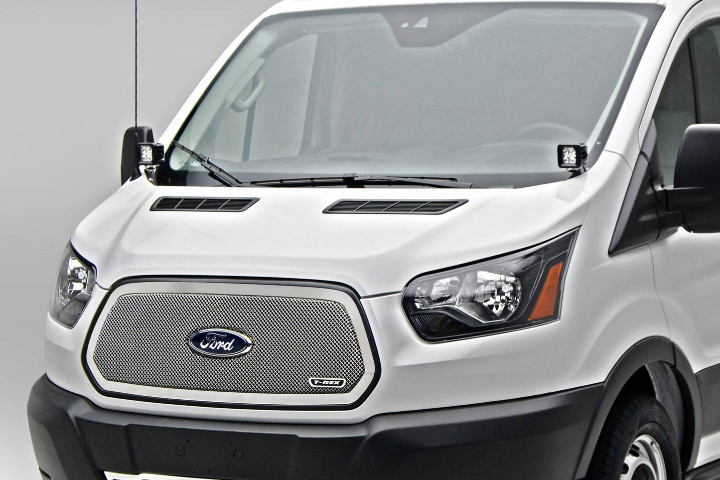 ZROADZ Z365751 Black Mild Steel Hood Hinge LED Bracket Fits 2015-2018 Ford Transit
