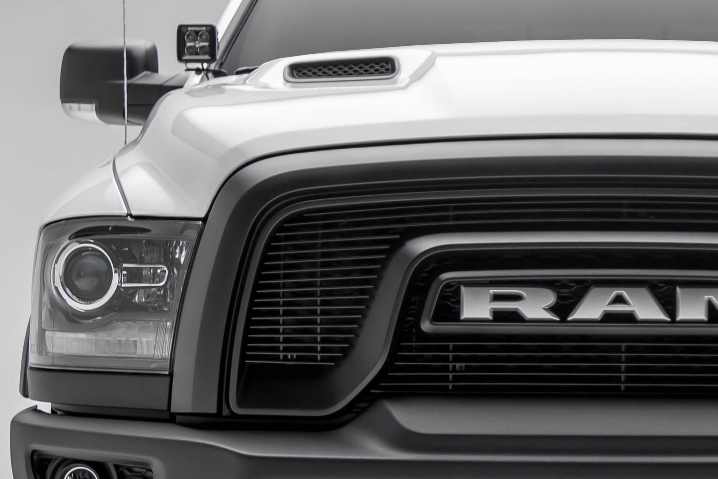 T-REX Grilles 6214641 Black Aluminum Horizontal Grille Fits 2015-2018 Ram 1500 Rebel