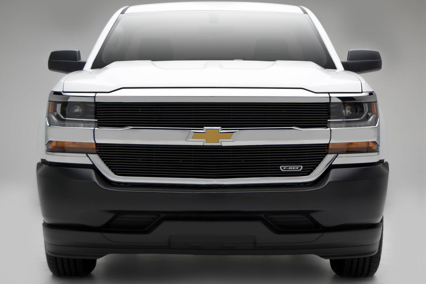 T-REX Grilles 6211271 Black Aluminum Horizontal Grille Fits 2016-2018 Chevrolet Silverado 1500