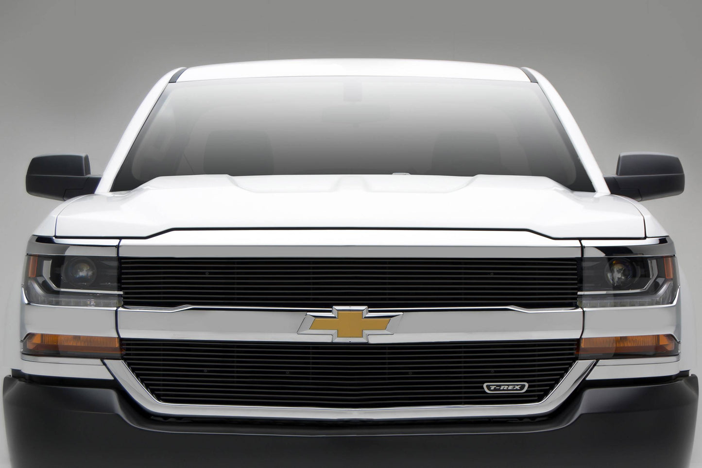 T-REX Grilles 6211271 Black Aluminum Horizontal Grille Fits 2016-2018 Chevrolet Silverado 1500