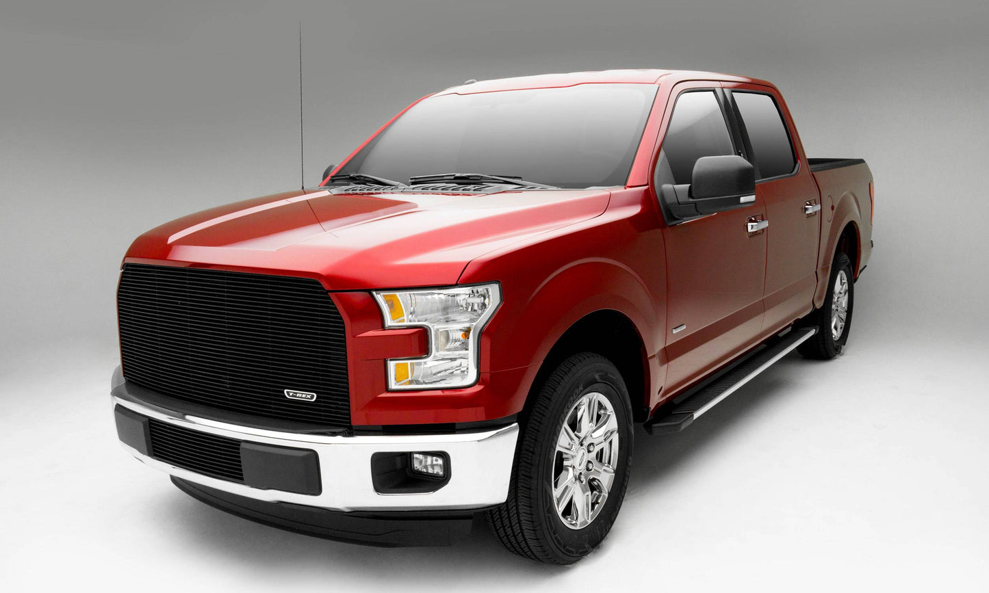 T-REX Grilles 20573B Black Aluminum Horizontal Grille Fits 2015-2017 Ford F-150