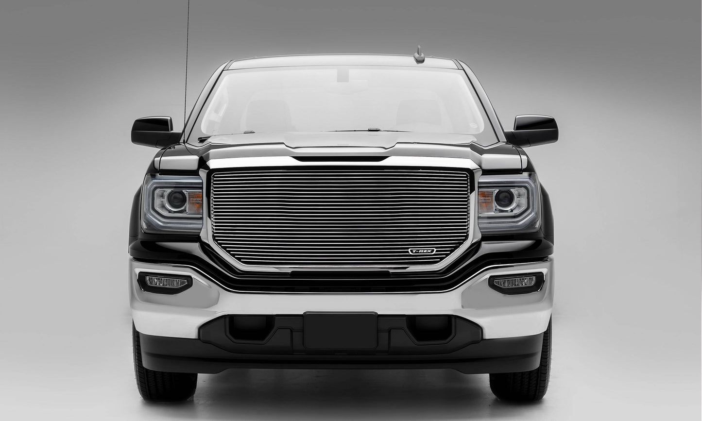 T-REX Grilles 6202140 Polished Aluminum Horizontal Grille Fits 2016-2018 GMC Sierra 1500
