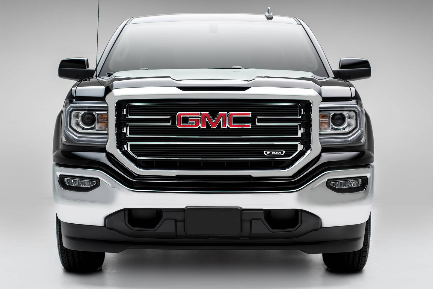 T-REX Grilles 6212131 Black Aluminum Horizontal Grille Fits 2016-2018 GMC Sierra 1500 SLE