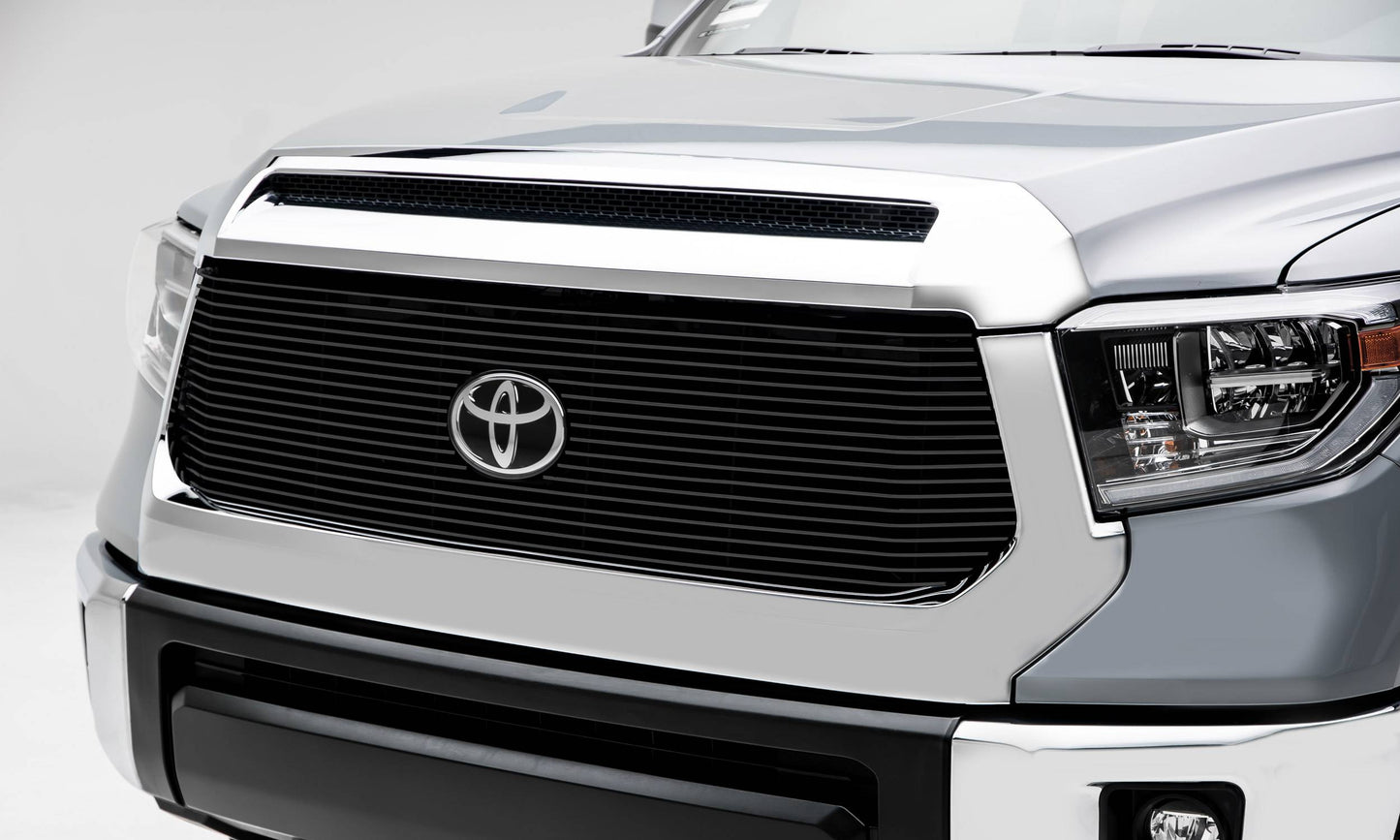 T-REX Grilles 20966B Black Aluminum Horizontal Grille Fits 2018-2021 Toyota Tundra