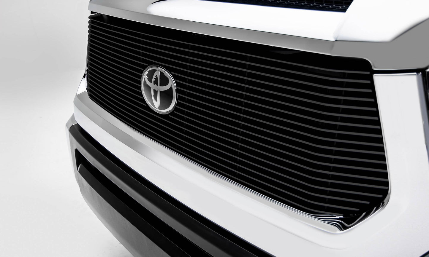 T-REX Grilles 20966B Black Aluminum Horizontal Grille Fits 2018-2021 Toyota Tundra