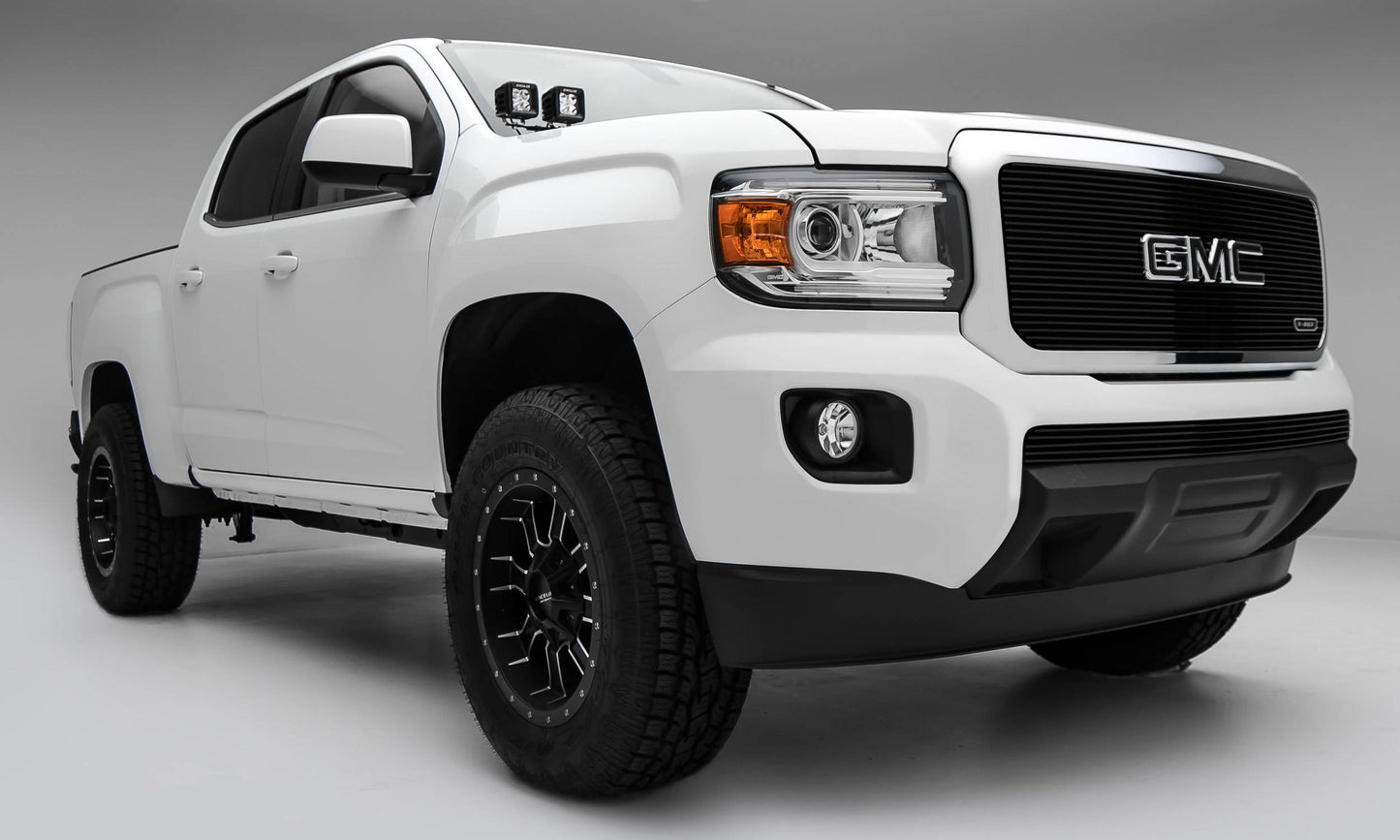 T-REX Grilles 20371B Black Aluminum Horizontal Grille Fits 2015-2020 GMC Canyon