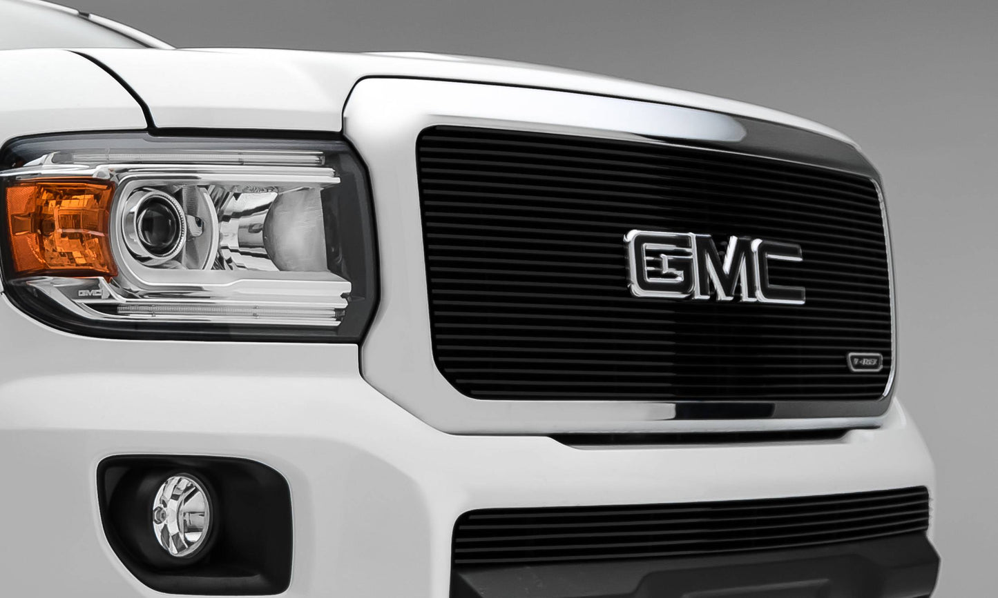 T-REX Grilles 20371B Black Aluminum Horizontal Grille Fits 2015-2020 GMC Canyon