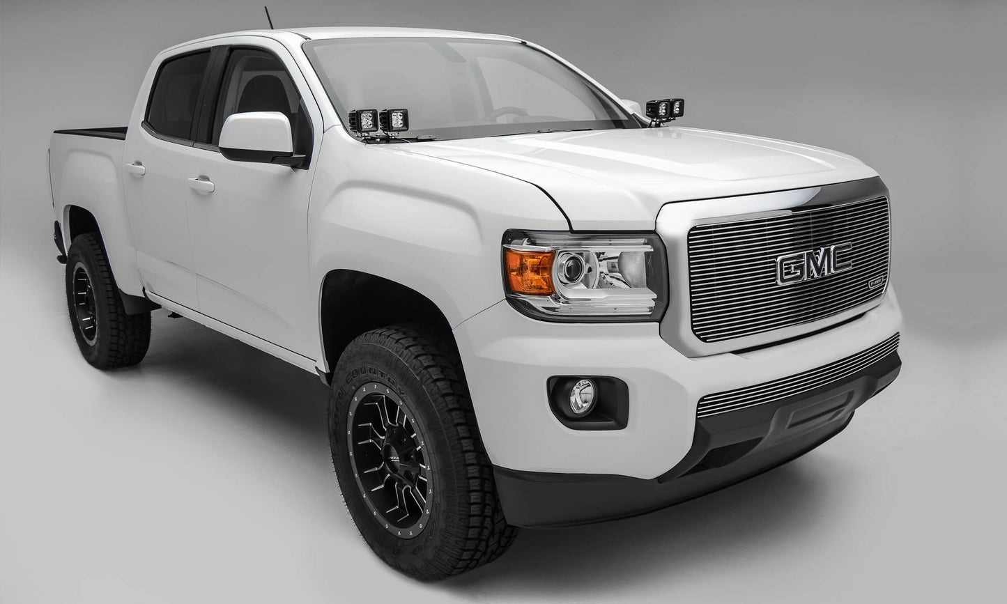 T-REX Grilles 20371 Polished Aluminum Horizontal Grille Fits 2015-2020 GMC Canyon