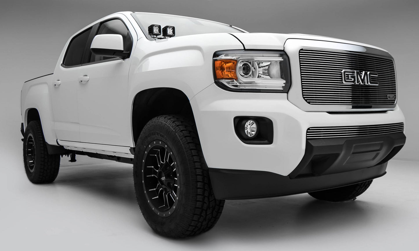 T-REX Grilles 20371 Polished Aluminum Horizontal Grille Fits 2015-2020 GMC Canyon