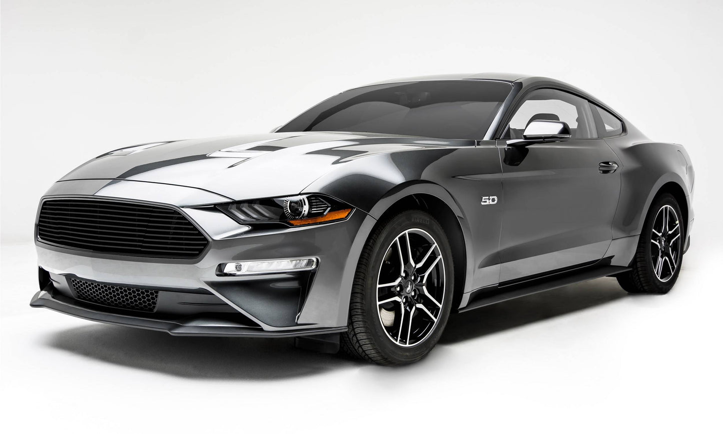 T-REX Grilles 6215501 Black Aluminum Horizontal Grille Fits 2018-2022 Ford Mustang GT