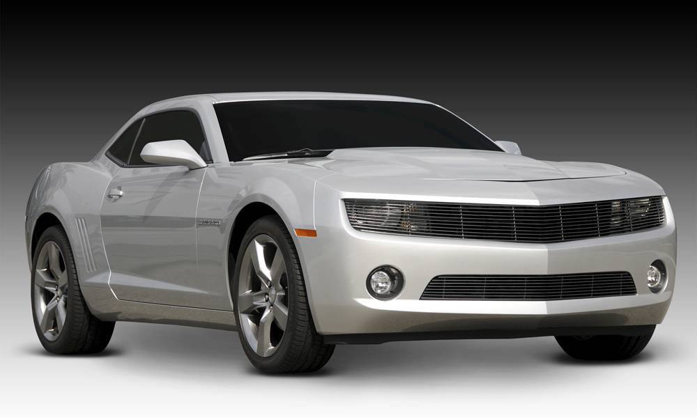 T-REX Grilles 20027B Black Aluminum Horizontal Phantom Grille Fits 2010-2013 Chevrolet Camaro