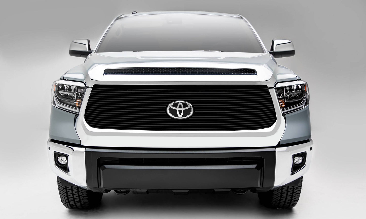 T-REX Grilles 20966B Black Aluminum Horizontal Grille Fits 2018-2021 Toyota Tundra