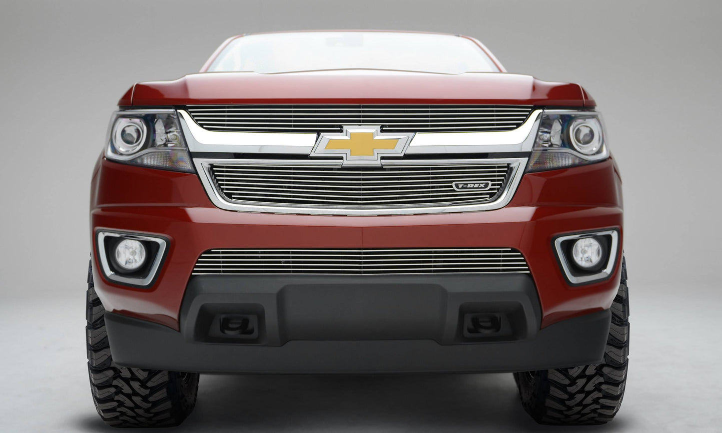 T-REX Grilles 21267 Polished Aluminum Horizontal Grille Fits 2015-2020 Chevrolet Colorado
