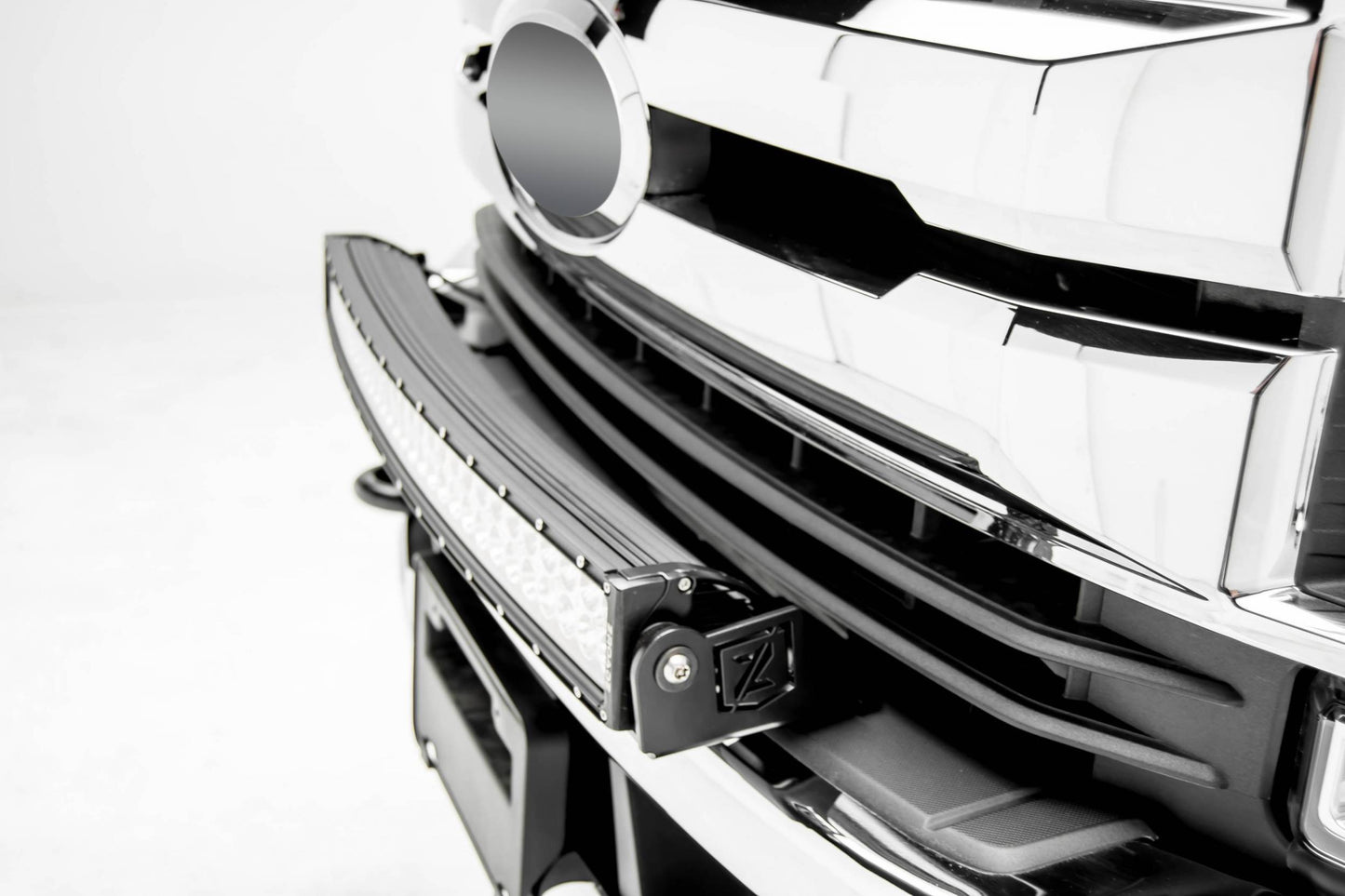 ZROADZ Z325472-KIT Black Mild Steel Front Bumper Top LED Kit Fits 2017-2019 Ford F-250 F-350 F-450 F-550