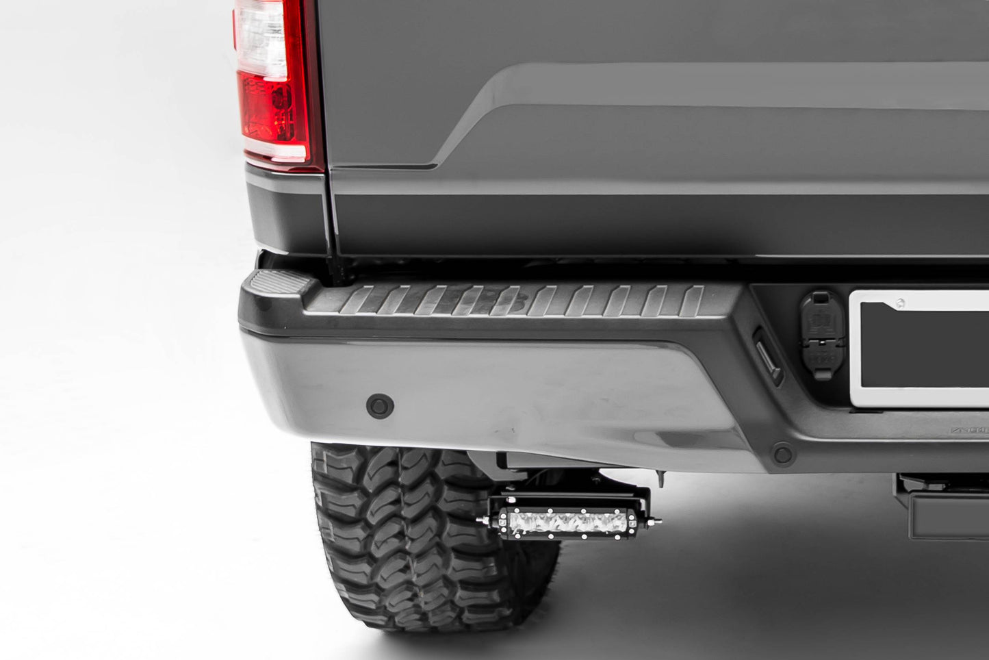 ZROADZ Z385662 Black Mild Steel Rear Bumper LED Bracket Fits 2018-2023 Ford F-150