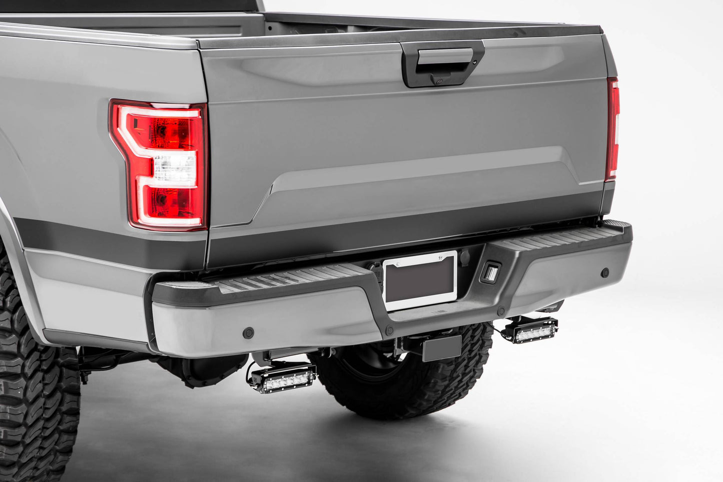 ZROADZ Z385662 Black Mild Steel Rear Bumper LED Bracket Fits 2018-2023 Ford F-150