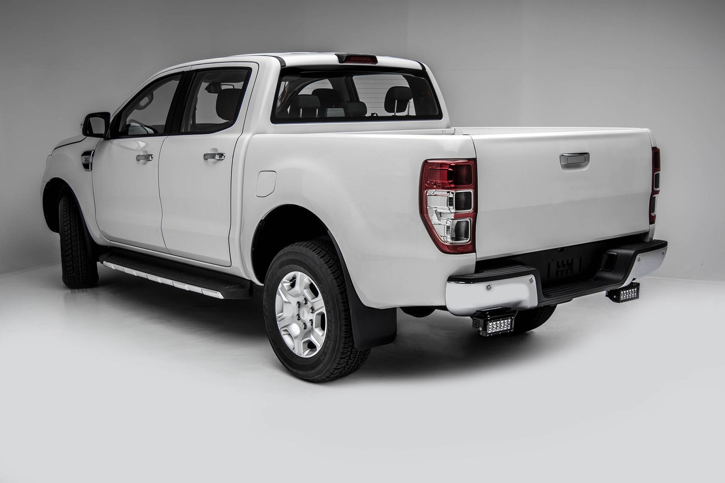 ZROADZ Z385761 Black Mild Steel Rear Bumper LED Bracket Fits 2015-2018 Ford Ranger T6