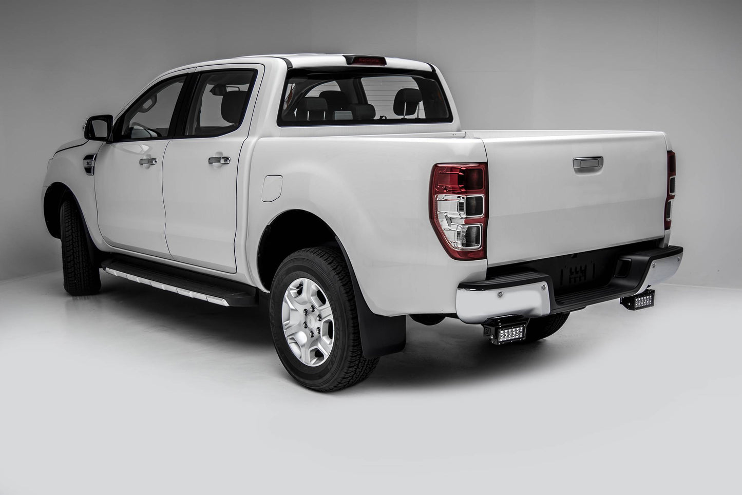 ZROADZ Z385761-KIT Black Mild Steel Rear Bumper LED Kit Fits 2015-2018 Ford Ranger T6